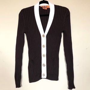 Tory Burch brown cardigan